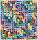 Victor Vasarely, Planetarische Folklore, 1964, Silkscreen in colours
