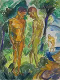 Fritz Schaefler, Jünglinge am See