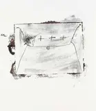 La Nuit grandissante by Antoni Tàpies, 1968, Lithograph, sold Dec 2005