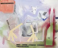 Martin Kippenberger, Ich will meine Mutta wiedahabn, Oil on canvas