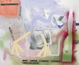 Ich will meine Mutta wiedahabn by Martin Kippenberger, Oil on canvas, sold Oct 2005