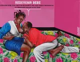Chéri Samba, Redevenir Bebe, 1992, Acrylic on canvas
