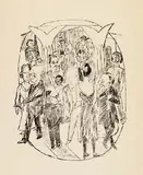 Max Beckmann, Das Theaterfoyer, 1922, Lithograph