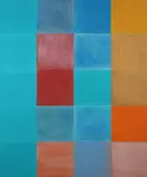 Ohne Titel by Ulrich Erben, 1998, Acrylic on canvas, sold Oct 2005