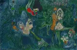 Marc Chagall, From: Cirque, 1967, Lithograph in colours