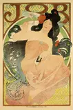 Alphonse Mucha, JOB, 1898, Lithograph in colours