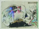 Horst Janssen, Bis dass der Tod uns vereint, 1984, Etching