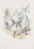 Johannes Itten, Bäume