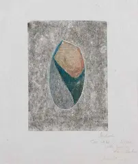 Naum Gabo, Abstrakte Komposition, Monotype