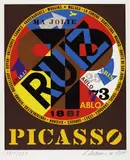 Diverse Künstler, 12 sheets from: Hommage à Picasso, 1971, Silkscreen