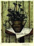 Bernard Buffet, Vase de fleurs