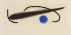 From: Fusées by Joan Miró, 1959, Etching in colours, sold Oct 2005