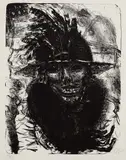 Otto Dix, Nächtliche Erscheinung, 1923, Lithograph