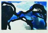 Ohne Titel by Emil Schumacher, 1965, Etching and aquatint in colours, sold Oct 2005