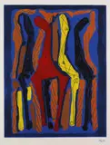 Marino from Goethe by Marino Marini, 1979, Etching and aquatint in colours, sold Oct 2005