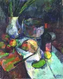 Eberhard Freiherr von Kleydorff, Stillleben, 1920, Oil on canvas
