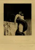 Franz von Stuck, 2 Bll.: Die Sinnlichkeit. Luzifer
