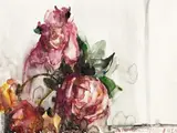 Rosen by Klaus Fußmann, 1977, Watercolour, sold Oct 2005