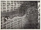 A. Paul Weber, Das Gerücht (I), 1953, Lithograph