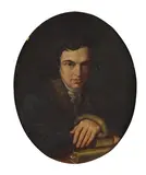 Christian August Böhndel, Bildnis Professor G. W. Jessen, 1830, Oil on canvas