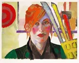 Xenia Hausner, Lola, 2002, Lithograph in colours