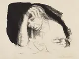 Heimarbeit. 1925 by Käthe Kollwitz, Lithograph, sold Oct 2005