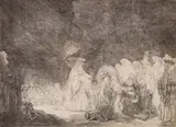 Harmensz. van Rijn Rembrandt, Die Darstellung im Tempel, im Breitformat