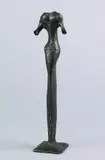 Lothar Fischer, Hüllenstatuette. 1973, Bronze