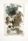 Rolf Cavael, Ohne Titel, 1959, Watercolour