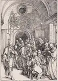 Die Beschneidung Christi by Albrecht Durer, 1504, Woodcut, sold Oct 2005