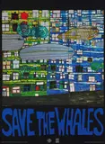 Save the Whales by Friedensreich Hundertwasser, Offset lithograph in colours, sold Oct 2005