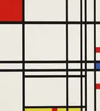 Piet Mondrian, Composition with Blue, Yellow and Red