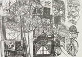 Friedensreich Hundertwasser, Gesichter aus Fenstern schauend