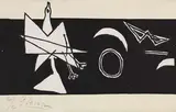 Georges Braque, From: Le tir à l'arc, 1960, Etching in colours