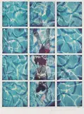 David Hockney, Los Angeles 1984 Olympic Games. 1982, Offset in colours