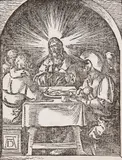 Albrecht Durer, Christus in Emaus