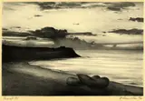 Richard Hamilton, 3 sheets: Kent State. Un des effets des eaux de Miers. Sunset (f), 1970, Silkscreen in colours