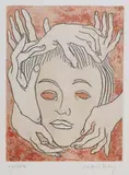 Man Ray, From: Electro-magie, 1972, Etching and aquatint in colours