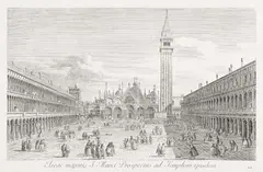 Antonio Visentini, 3 Bll. aus: Urbis Venetiarum prospectus celebriores, 1742, Etching