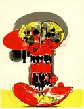 Graham Sutherland, 2 sheets: Three Standing Figures. Komposition