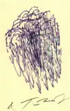 Jean Tinguely, 2 sheets: Meta-Matic, 1972, Felt-tip pen drawing