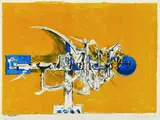 Graham Sutherland, 2 sheets: Dornenkreuz. Le tour des oiseaux