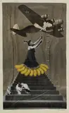 Surrealistische Szene by René (d.i. G. Frh. v. Fritsch) Halkett, 1947, Collage, sold Oct 2005