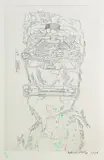 Eduardo Paolozzi, 5 sheets: Kompositionen, 1975, Etching in colours
