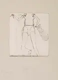 Joseph Beuys, Taucherin, 1982, Etching