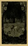 Die sieben Schwäne by Heinrich Vogeler, 1898, Etching, sold Oct 2005