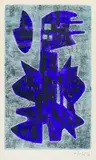 Gustave Singier, 4 sheets: Kompositionen, 1953, Lithograph
