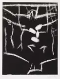 Georg Baselitz, Halbfigur, 1992, Etching and aquatint