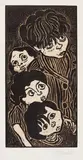 Otto Pankok, Lauschende Kinder