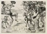 Lovis Corinth, 6 Bll. aus: Antike Legenden, 1919, Drypoint